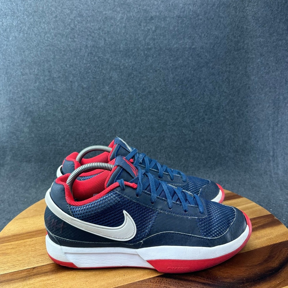 Nike Ja 1 USA FQ4796-403 Navy Red Basketball Shoes Men's Size 8